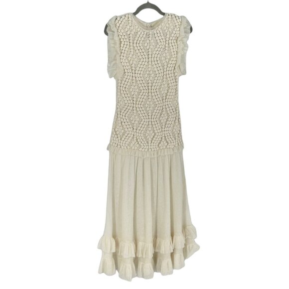 NWT Ulla Johnson Joelle Petite Handmade Alpaca/Wool Blend Knit Dress - Picture 2 of 12